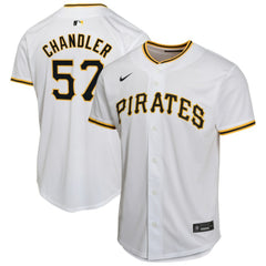 Bubba Chandler Pittsburgh Pirates Youth Home Player Game Jersey White