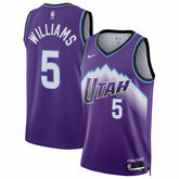 Cody Williams Utah Jazz Unisex Swingman Jersey - Icon Edition - Purple sale