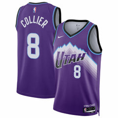 Isaiah Collier Utah Jazz Unisex Swingman Jersey - Icon Edition - Purple on sale