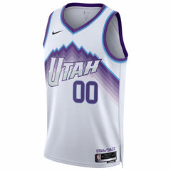 Utah Jazz Unisex Swingman Custom Jersey - Association Edition - White cheap