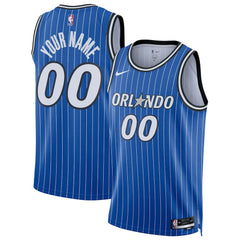 Orlando Magic Unisex Swingman Custom Jersey - Icon Edition - Blue cheap