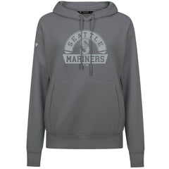 Seattle Mariners Levelwear Women's Adorn Banner Arch Hoodie Stone
