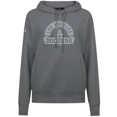 Los Angeles Dodgers Levelwear Women's Adorn Banner Arch Hoodie Stone