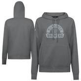 Milwaukee Brewers Levelwear Women's Adorn Banner Arch Hoodie Stone