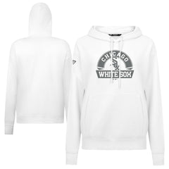 Chicago White Sox Levelwear Women's Adorn Banner Arch Hoodie White