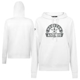 Houston Astros Levelwear Women's Adorn Banner Arch Hoodie White
