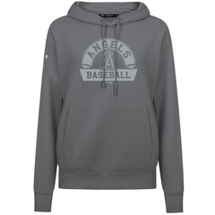 Los Angeles Angels Levelwear Women's Adorn Banner Arch Hoodie Stone