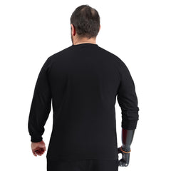 Los Angeles Lakers G-III Sports by Carl Banks Adaptive Printed Mesh Effect Long Sleeve T-Shirt - Black outlet