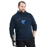 Memphis Grizzlies G-III Sports by Carl Banks Adaptive Team Arc Fleece Hoodie - Navy online