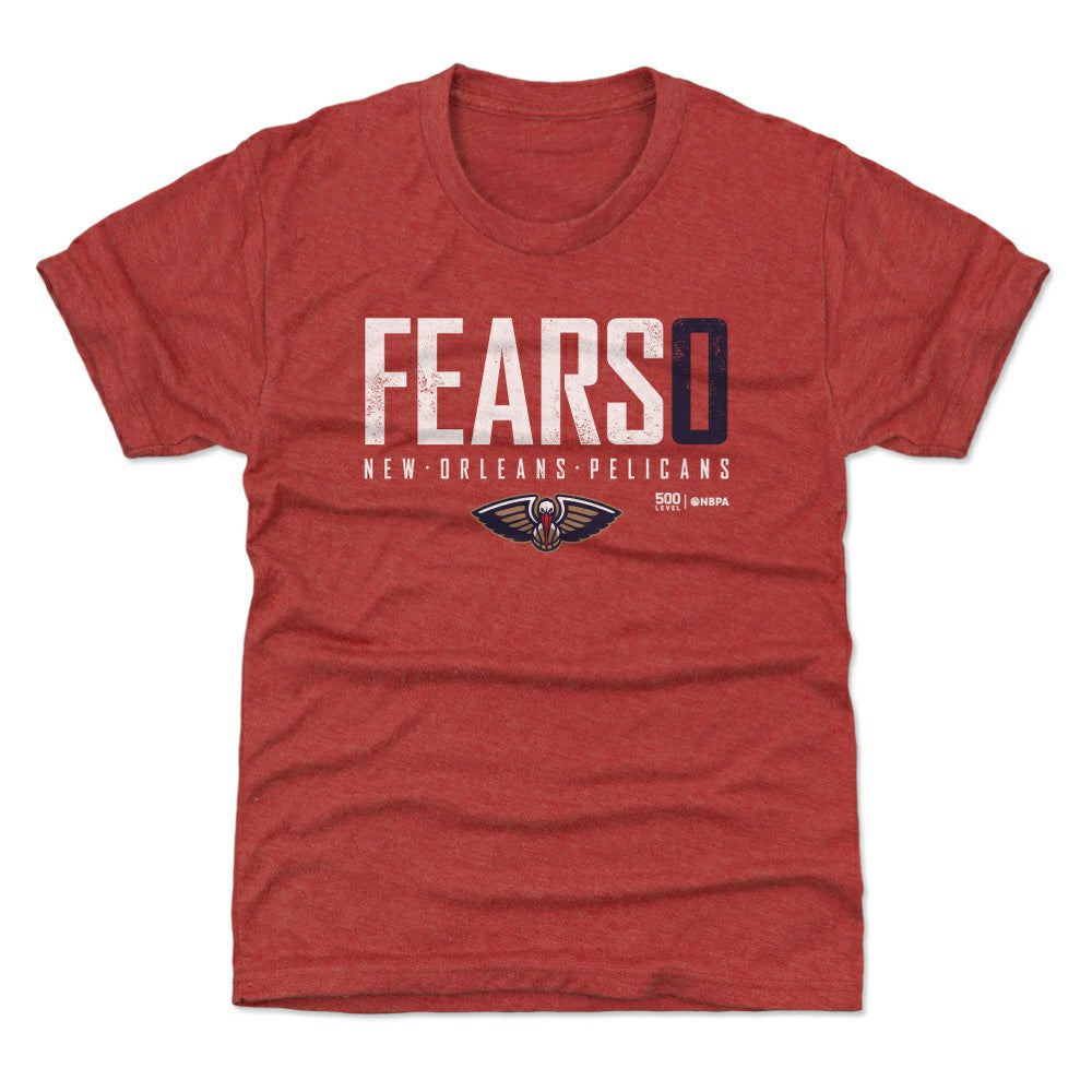 Jeremiah Fears New Orleans Pelicans 500 Level Youth Elite T-Shirt - Red on sale