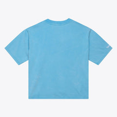 Philadelphia Phillies Women's Cooperstown Cropped Boxy T-Shirt Light Blue