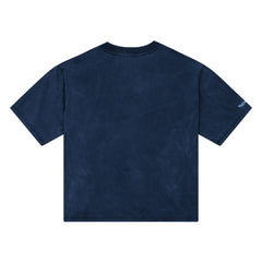 Los Angeles Dodgers Women's Cooperstown Cropped Boxy T-Shirt Blue