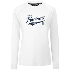 Seattle Mariners Levelwear Women's Slender Glide T-Shirt White
