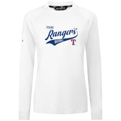 Texas Rangers Levelwear Women's Slender Glide T-Shirt White