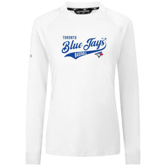 Toronto Blue Jays Levelwear Women's Slender Glide T-Shirt White