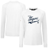 Detroit Tigers Levelwear Women's Slender Glide T-Shirt White