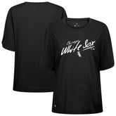 Chicago White Sox Levelwear Women's Bloom Sizzle T-Shirt Black
