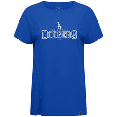 Los Angeles Dodgers Levelwear Women's Influx Journey T-Shirt Royal