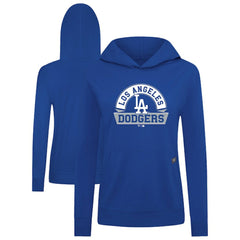 Los Angeles Dodgers Levelwear Women's Relay Banner Arch Long Sleeve T-Shirt Hoodie Royal