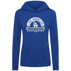 Los Angeles Dodgers Levelwear Women's Relay Banner Arch Long Sleeve T-Shirt Hoodie Royal