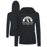 Chicago White Sox Levelwear Women's Relay Banner Arch Long Sleeve T-Shirt Hoodie Black