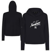 New York Yankees Levelwear Women's Sweet Sizzle Tri-Blend Hoodie Black