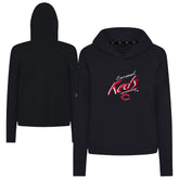 Cincinnati Reds Levelwear Women's Sweet Sizzle Tri-Blend Hoodie Black