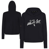 Chicago White Sox Levelwear Women's Sweet Sizzle Tri-Blend Hoodie Black