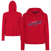 Cleveland Guardians Levelwear Women's Sweet Sizzle Tri-Blend Hoodie Red