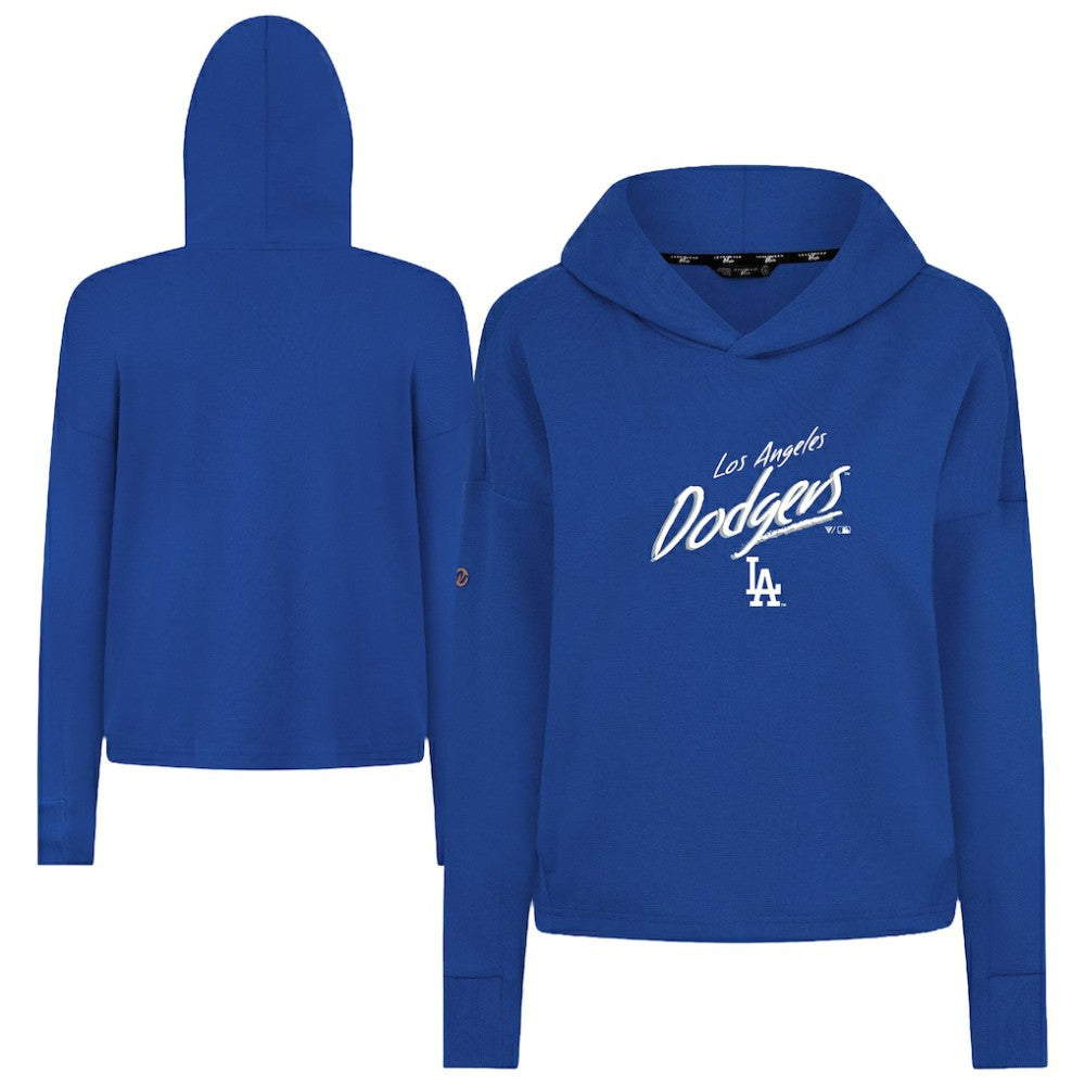 Los Angeles Dodgers Levelwear Women's Sweet Sizzle Tri-Blend Hoodie Royal