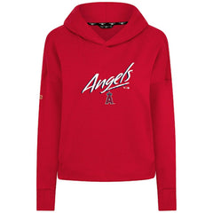 Los Angeles Angels Levelwear Women's Sweet Sizzle Tri-Blend Hoodie Red