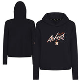 Houston Astros Levelwear Women's Sweet Sizzle Tri-Blend Hoodie Black