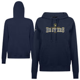 Milwaukee Brewers Levelwear Women's Adorn Journey Hoodie Navy