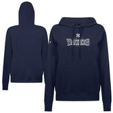 New York Yankees Levelwear Women's Adorn Journey Hoodie Navy