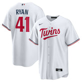 Joe Ryan Minnesota Twins Youth Home Replica Jersey White