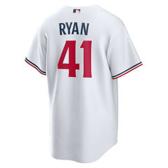 Joe Ryan Minnesota Twins Youth Home Replica Jersey White
