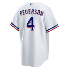Joc Pederson Texas Rangers Youth Home Replica Jersey White