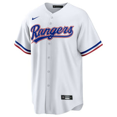 Ezequiel Duran Texas Rangers Youth Home Replica Jersey White