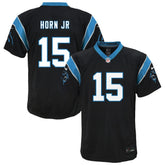 Jimmy Horn Jr. Carolina Panthers Youth Team Game Jersey - Black for sale