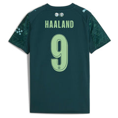 Erling Haaland Manchester City x EA SPORTS FC Youth 2025/26 Fourth Jersey - Green outlet