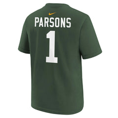 Micah Parsons Green Bay Packers Youth Player Name & Number T-Shirt - Green on sale