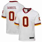 Mike Sainristil Washington Commanders Youth Alternate 2 Game Jersey - White sale