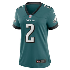Jahan Dotson Philadelphia Eagles Women's Team Game Jersey - Midnight Green online