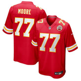 Jaylon Moore Kansas City Chiefs Team Game Jersey - Red on sale