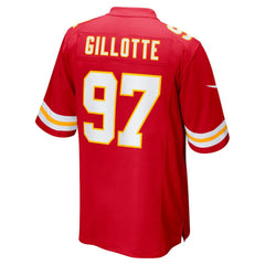 Ashton Gillotte Kansas City Chiefs Team Game Jersey - Red for sale