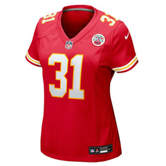 Jeffrey Bassa Kansas City Chiefs Women's Team Game Jersey - Red for sale