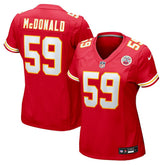 Cooper McDonald Kansas City Chiefs Women's Team Game Jersey - Red sale