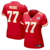 Jaylon Moore Kansas City Chiefs Women's Team Game Jersey - Red discount
