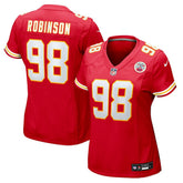 Janarius Robinson Kansas City Chiefs Women's Team Game Jersey - Red on sale