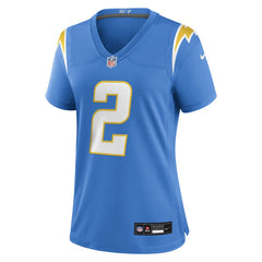 Elijah Molden Los Angeles Chargers Women's Team Game Jersey - Powder Blue for sale